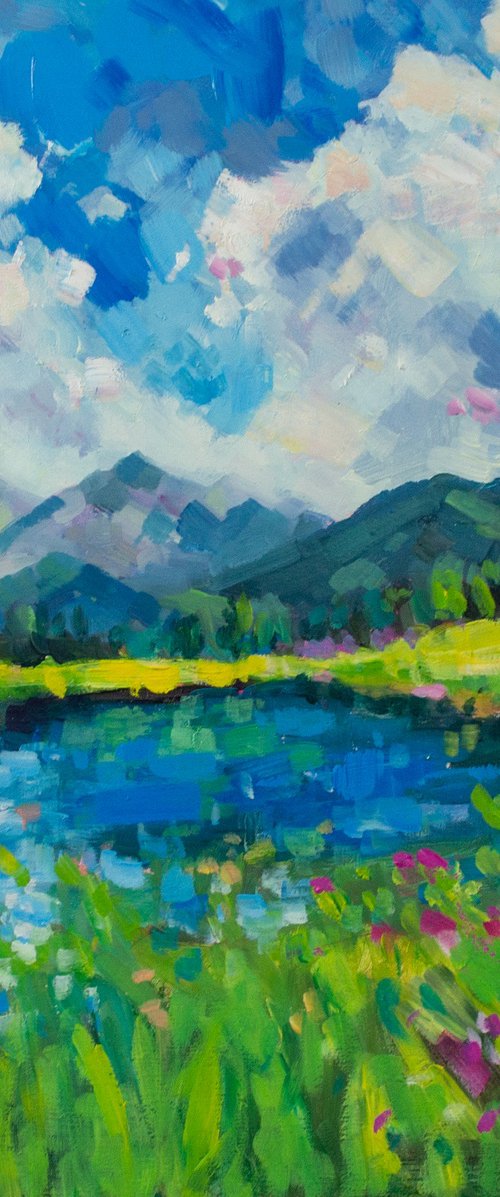 Dancing Clouds and Wildflowers by Michelle Gibbs