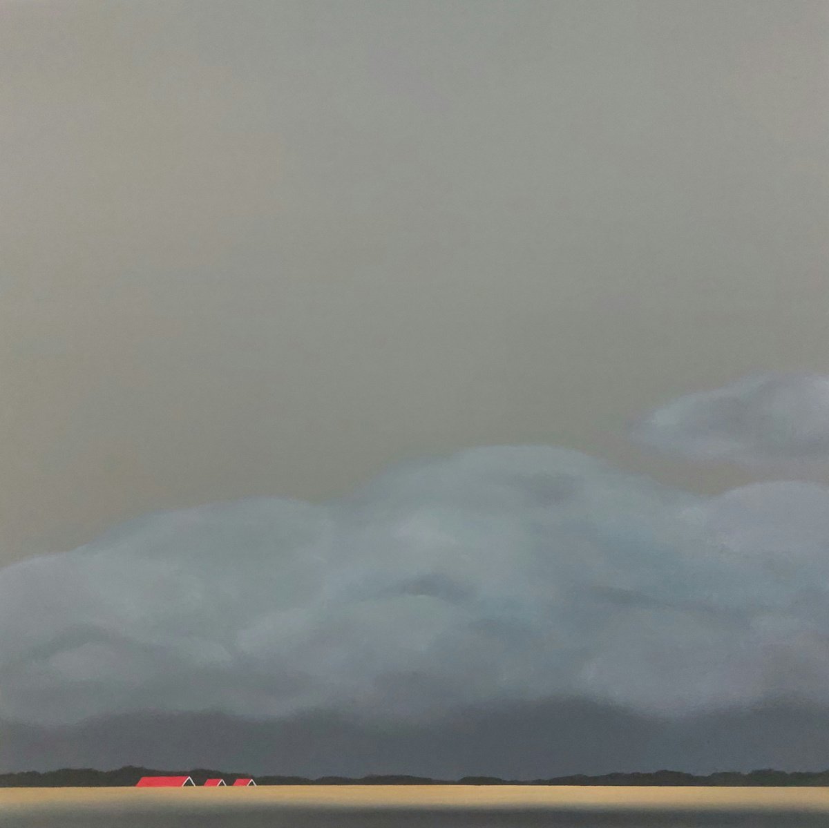 Travelling Clouds (August) by Nelly van Nieuwenhuijzen