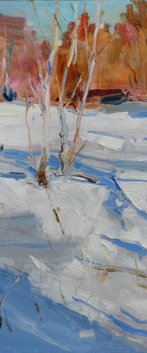 "bright frosty day " by Yehor Dulin