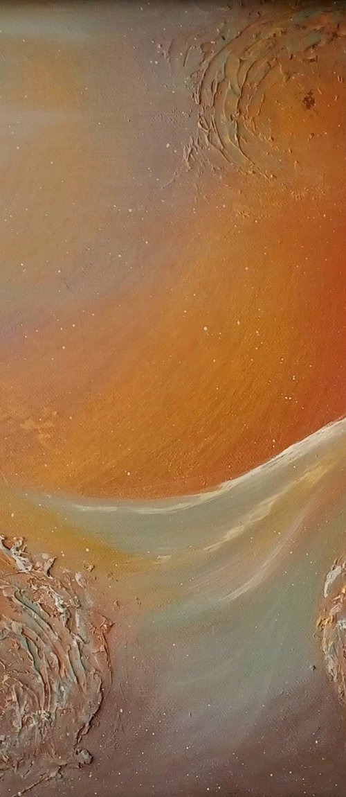 Golden wave by Jo Van Kampen