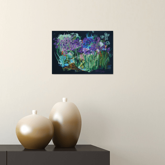 Night bloom... /  ORIGINAL PAINTING