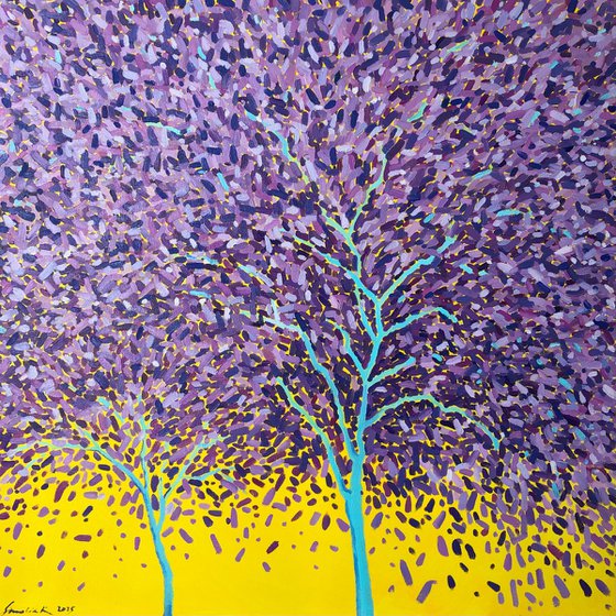 Purple tree