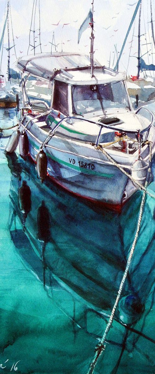 Le Petit Port by Ksenia Astakhova
