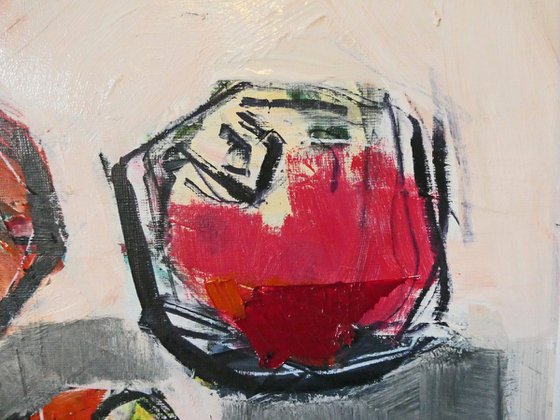 Five Red Apples : An Abstract Study