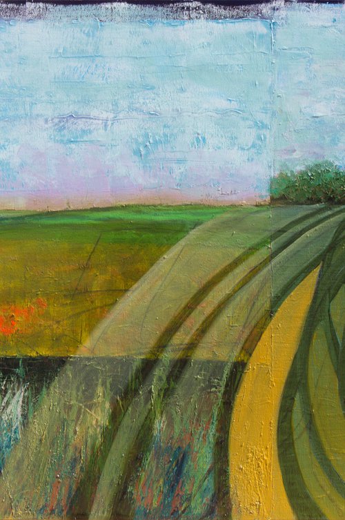 Up the hill by Lewis Evans