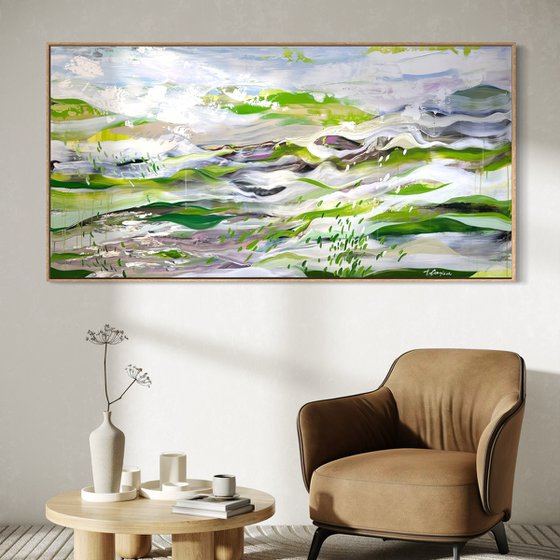 Fields of moving Light