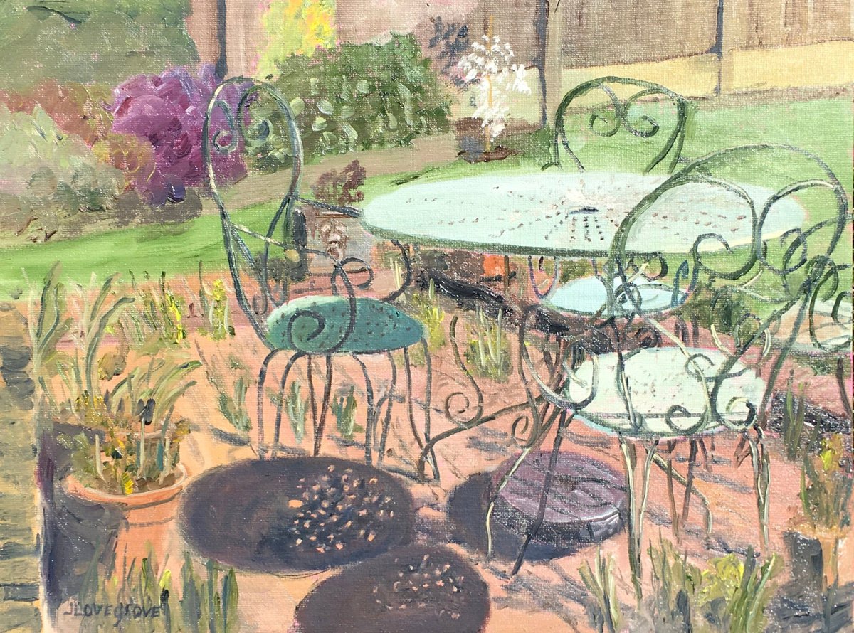 Patio Shadows - An original