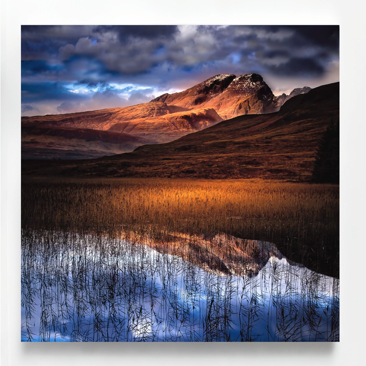 Cuillins Winter Blue, Isle of Skye by Lynne Douglas