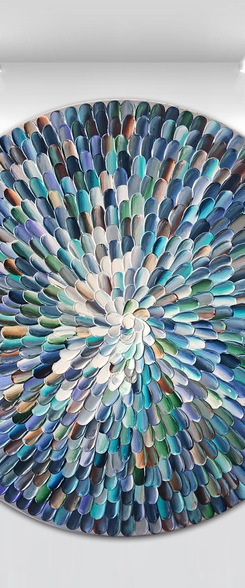 'Vespera' - 24x24” by Tatiana Georgieva