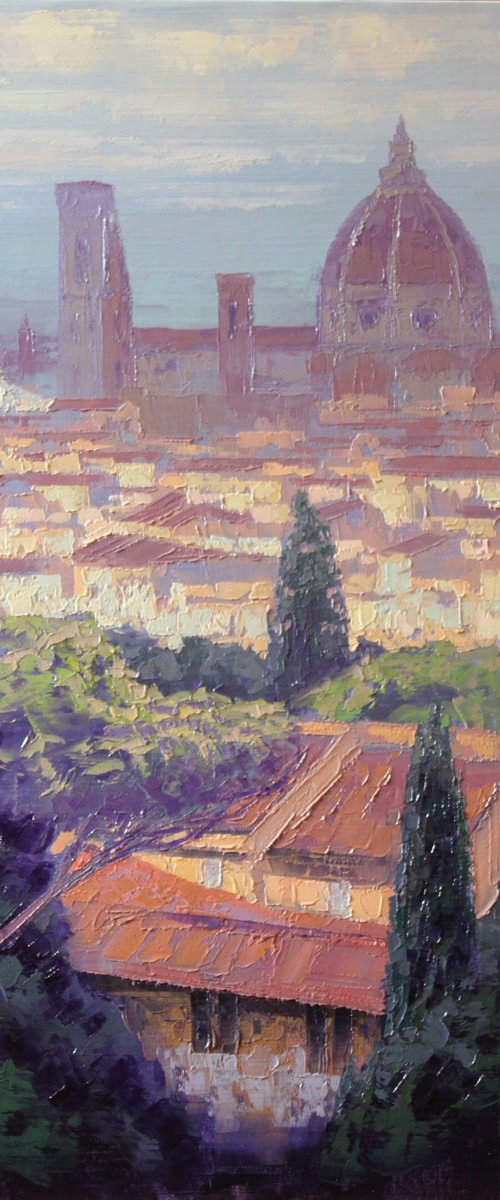 Florence, Plein Air by REVAZ TCHEISHVILI