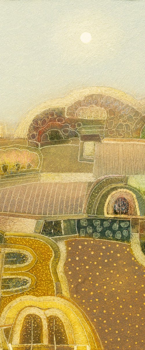 In the yellow haze of the sun by Rob van Hoek