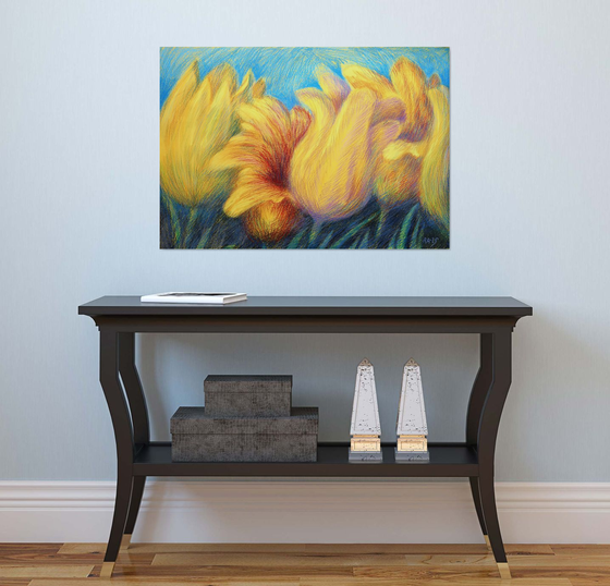 Tulips Yellow 4