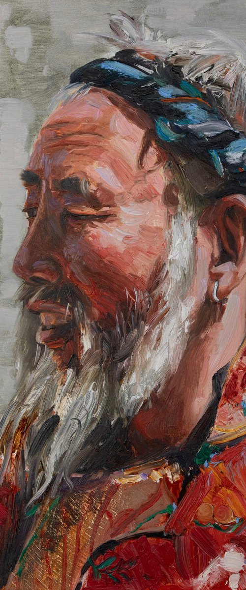 Portrait by Khanlar Asadullayev