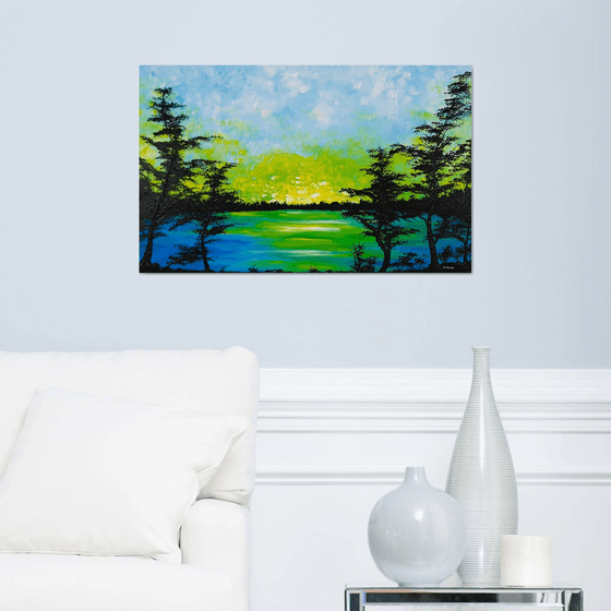 Sunset in the country 2