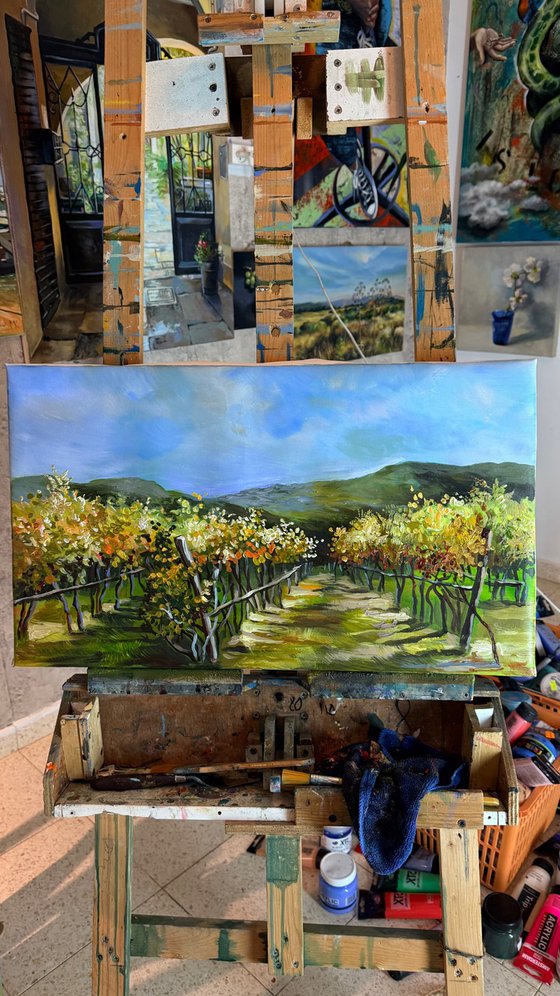 Autumn Vineyards of Ghianti