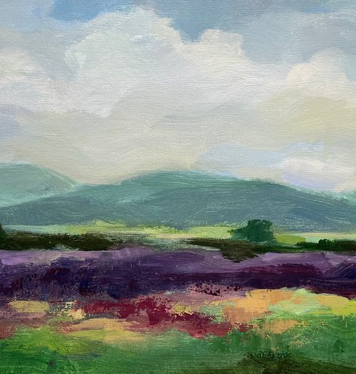 May Lavender Field I by Silvia  Vassileva