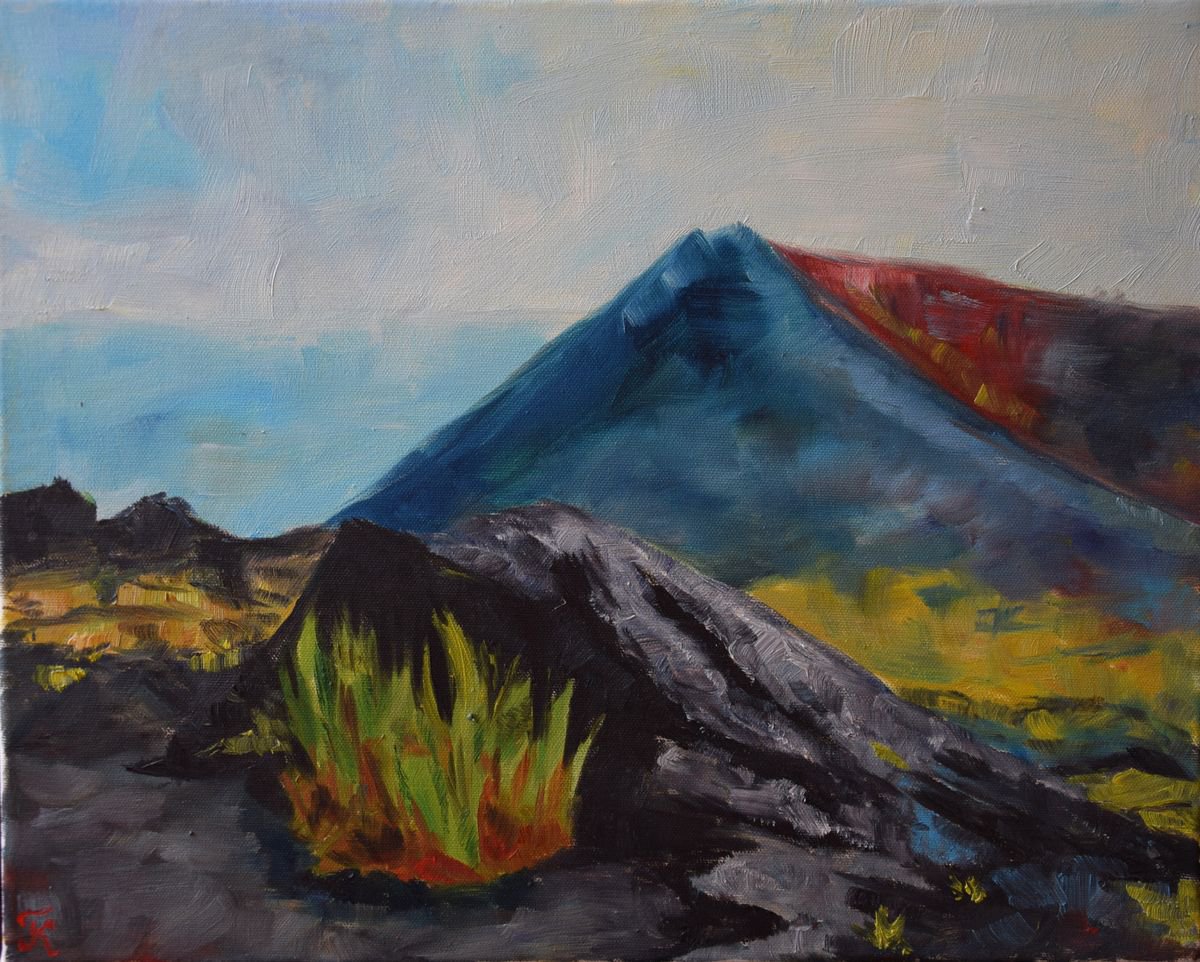 Volcano Etna by Kate Grishakova