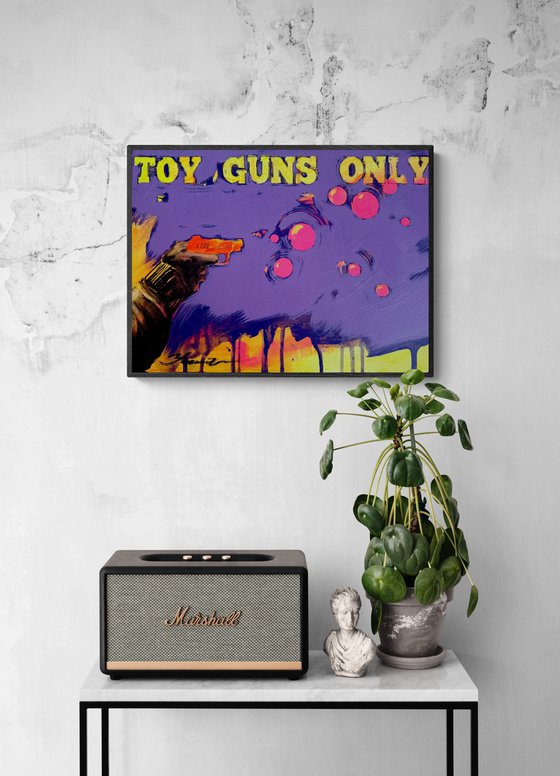 Toy guns only 1