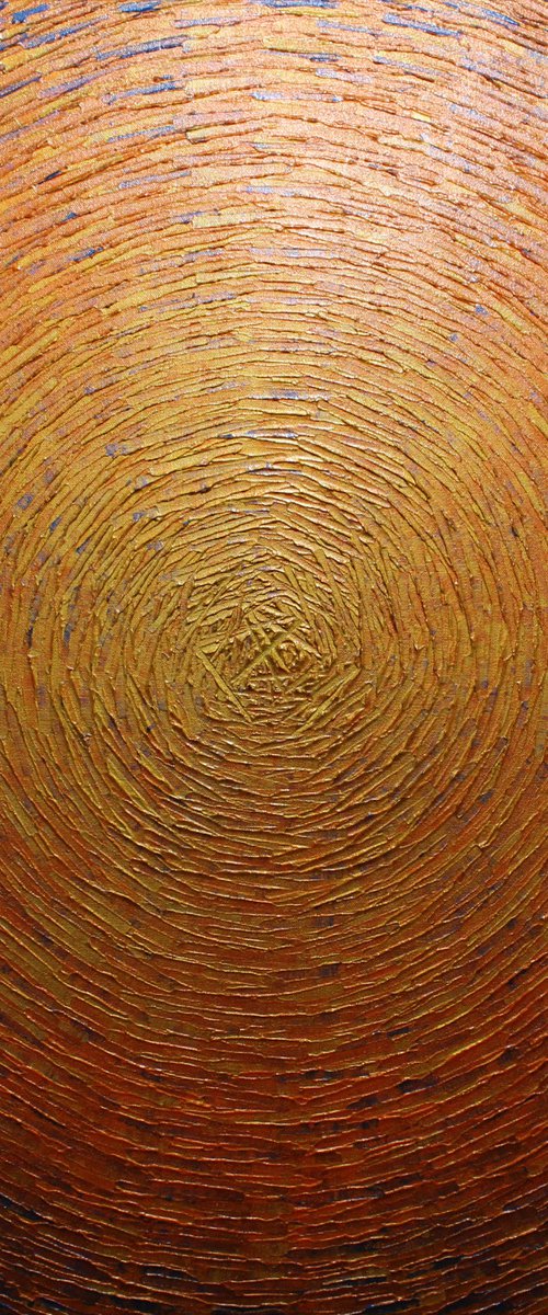 Large shine gold orange colors by Jonathan Pradillon