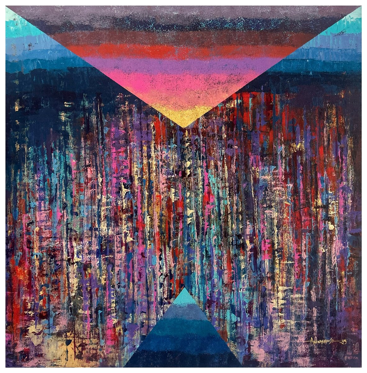 Supporters_36X36 By Avinash Pise, 36 X 36, Artwork For Sale On Artfinder