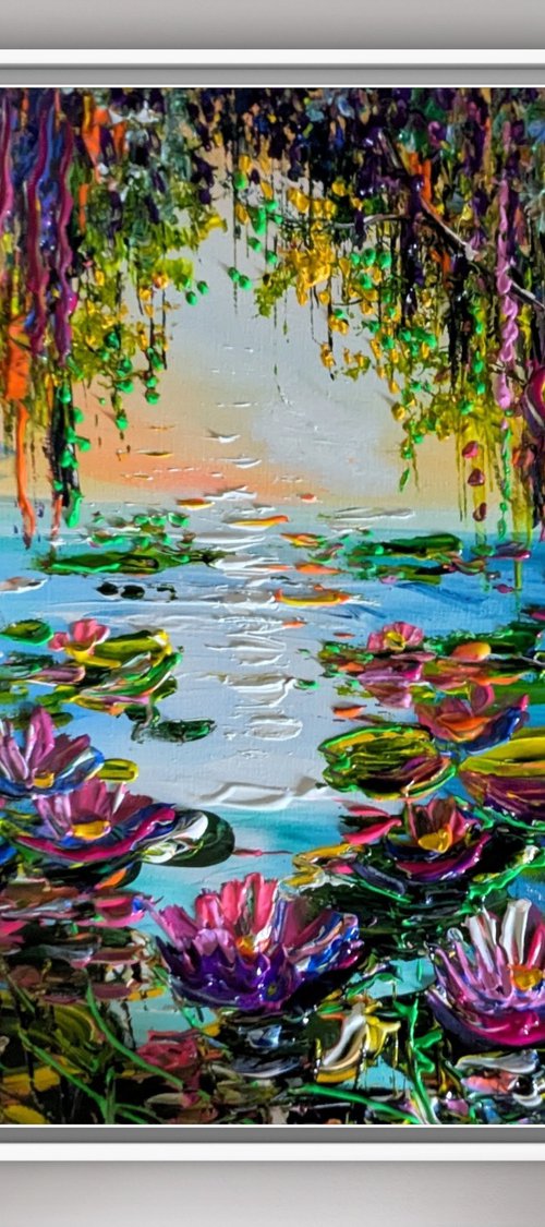 Water lilies by Evelina Vine