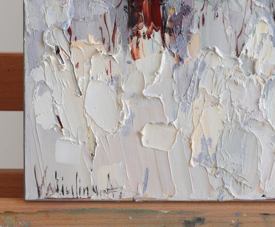 Winter Pine Forest at Dusk