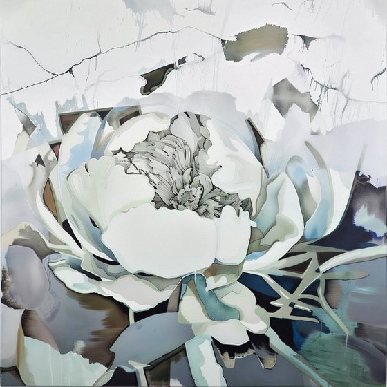 Peonies fter rain #3