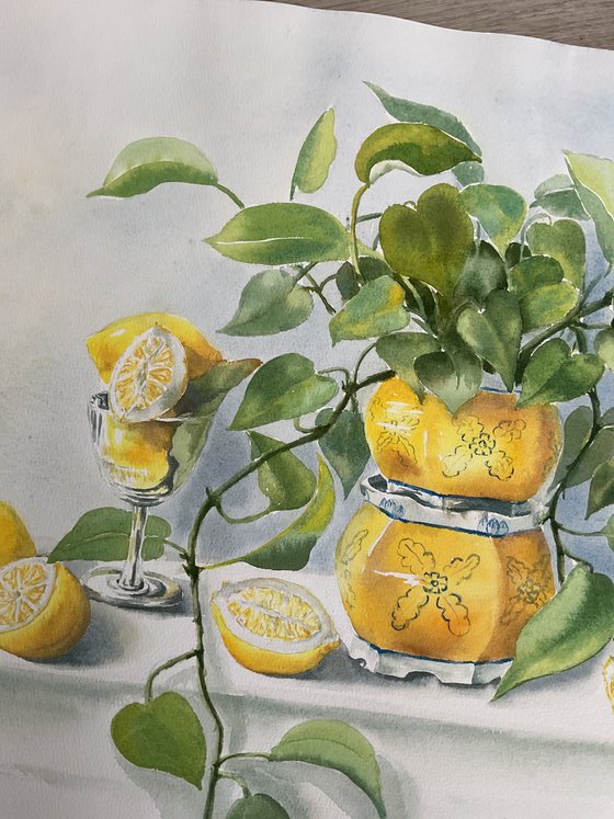 The taste of Lemon color