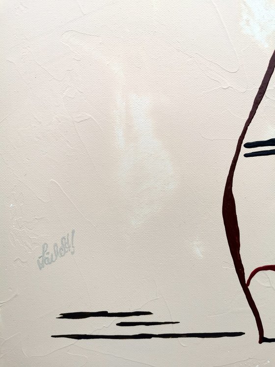 XXIX 1 - Wildflower in a three-colored vase