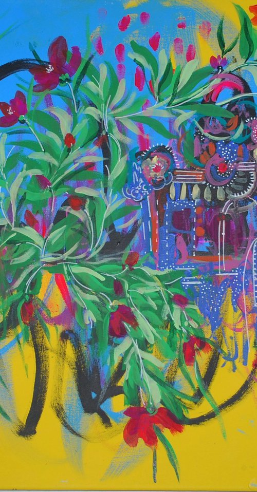 Flowers in my garden by Aasiri Wickremage
