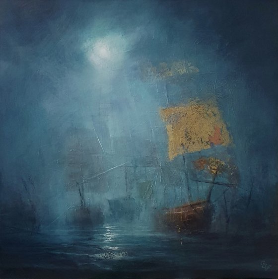 " Harbor of destroyed dreams - Under the Cover of Moonlight "