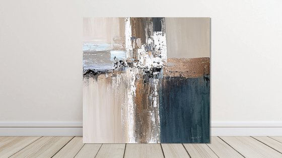 Taupe and Deep Teal Convergence