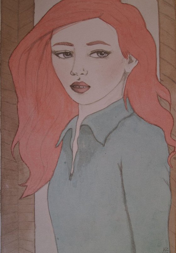 Girl with Red Hair