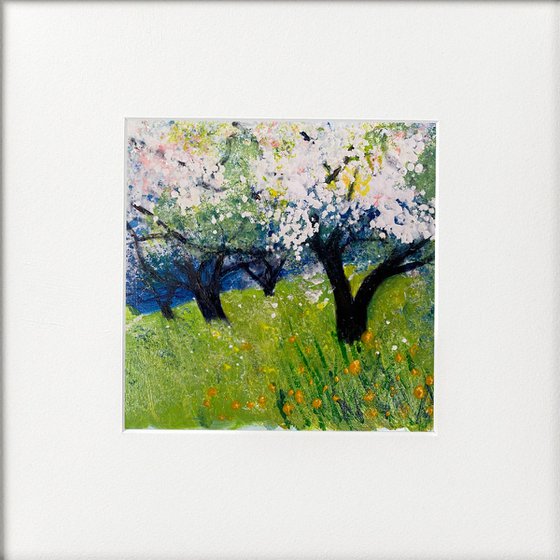 Four orchard scenes