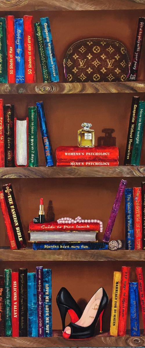 Bestsellers on my bookshelf by Lena Smirnova