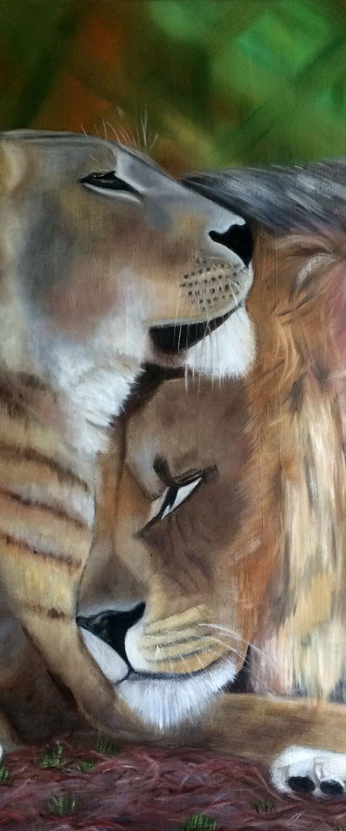 The Lions. Portrait by Ira Whittaker
