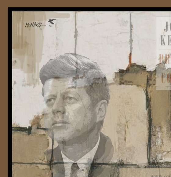 SPIRIT OF JFK   30"X42"