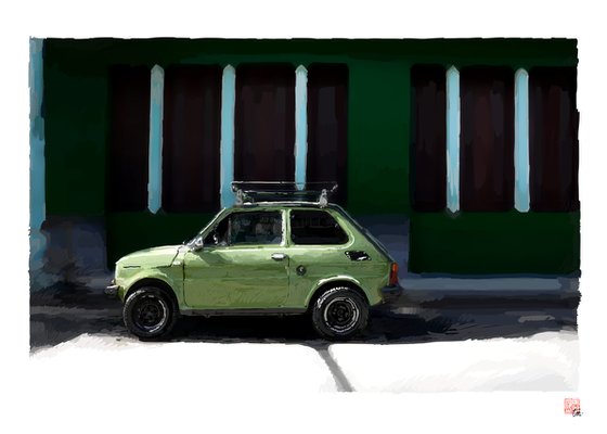 Petite Fiat 126 - Cuba