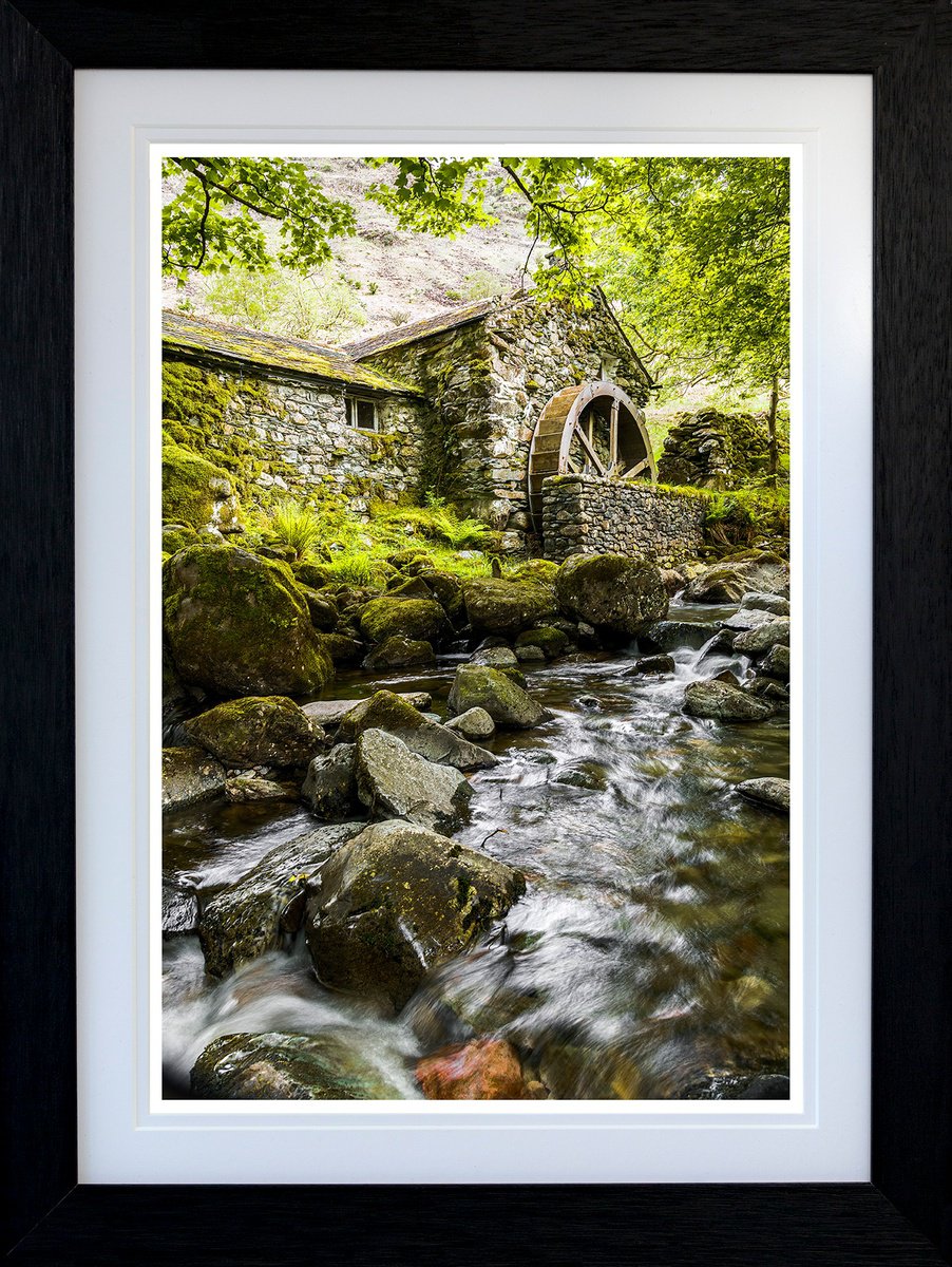 Borrowdale Watermill - Lake District UK by Michael McHugh