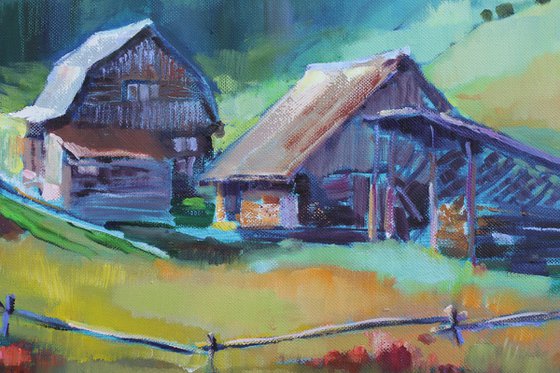 Summer in the mountains