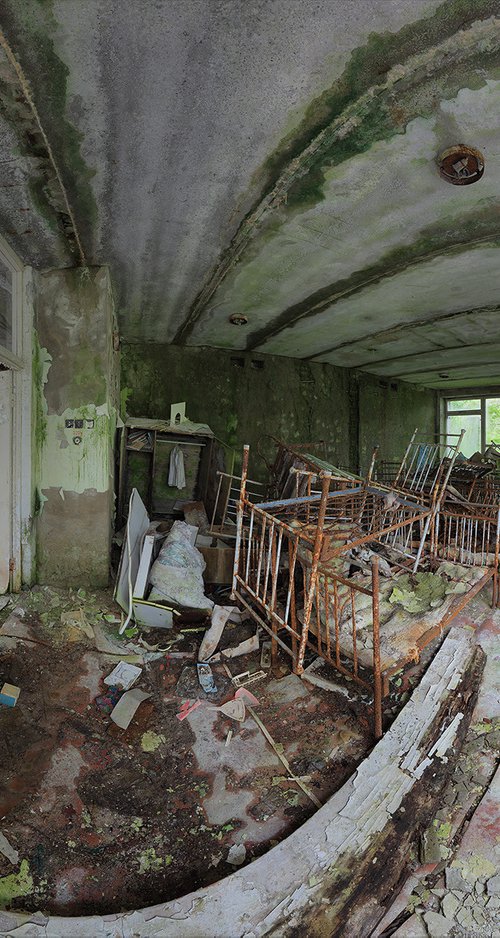 #79. Pripyat Kindergarten Green Room 1 - XL size by Stanislav Vederskyi