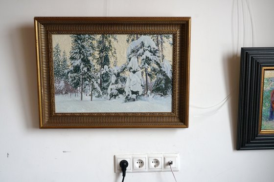 Fairytale forest in Abramtsevo