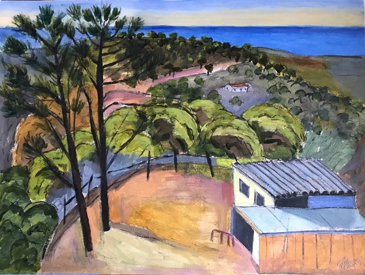 Algarve land and sea by Christine Callum  McInally