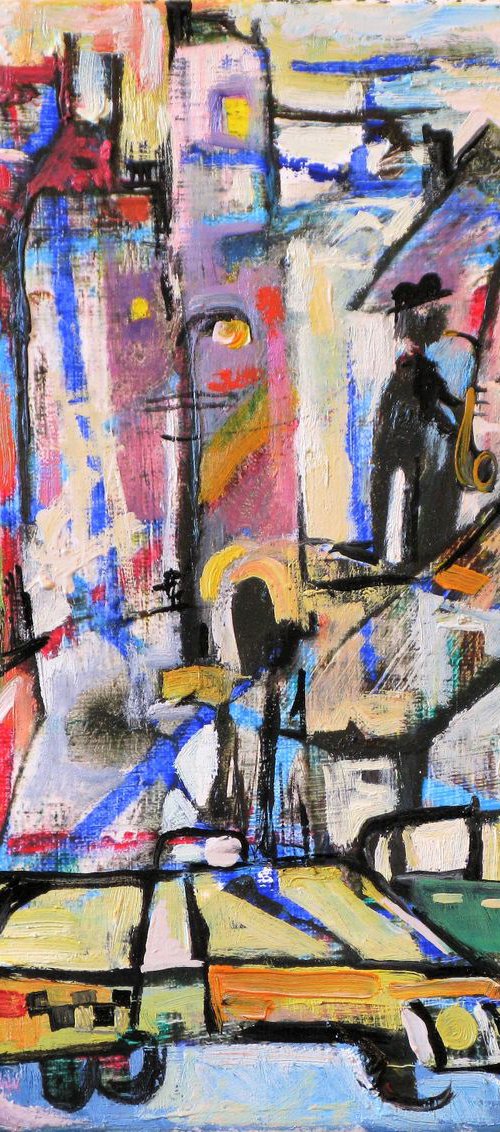 Taxi Blues. by Nikifor Swiristuhin