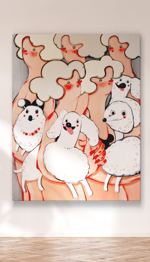 POODLES by YANA MEDOW
