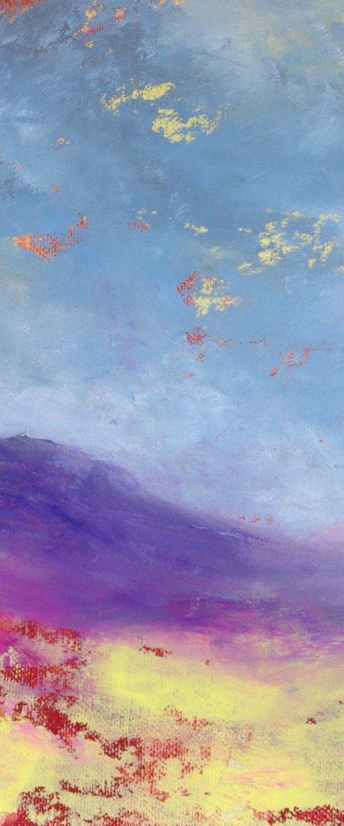 Moorland summer, landscape by oconnart