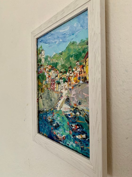 Riomaggiore village, Italy