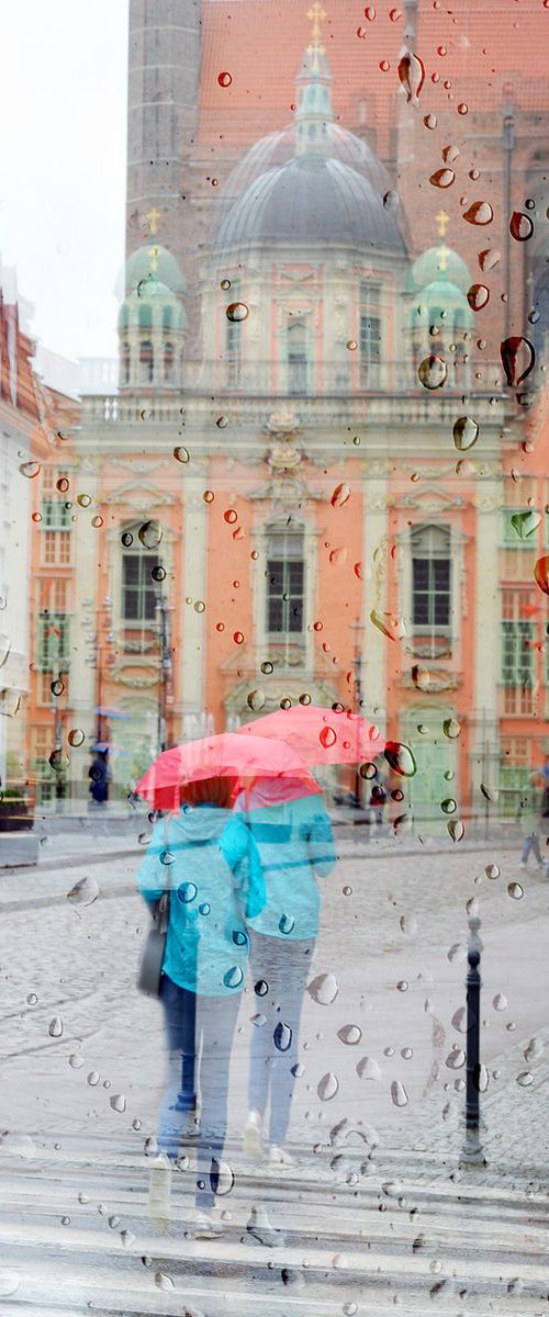 " Gdansk. Rain. Old city " Limited Edition 1 / 15 by Dmitry Savchenko