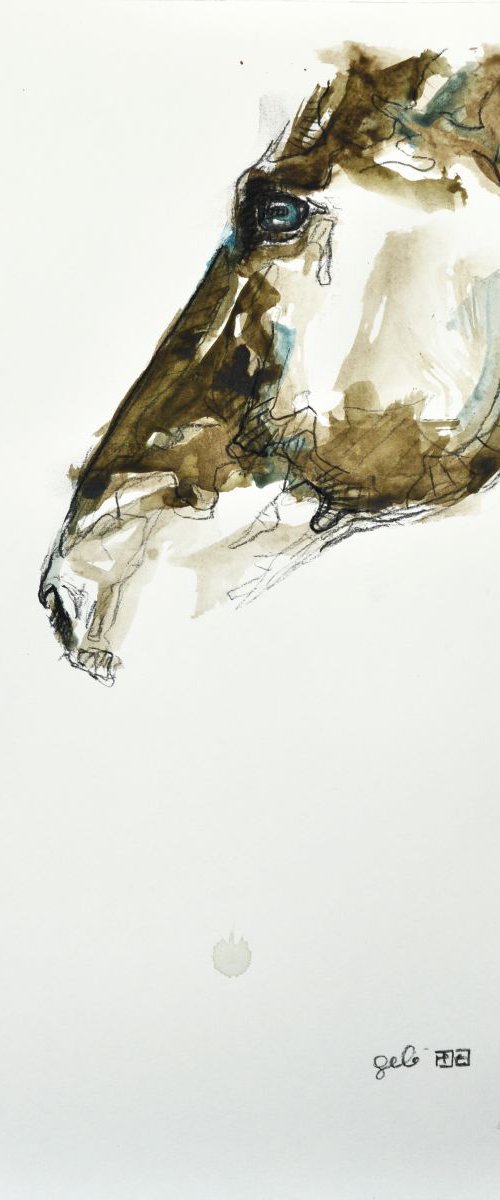 Equine Nude 63t by Benedicte Gele