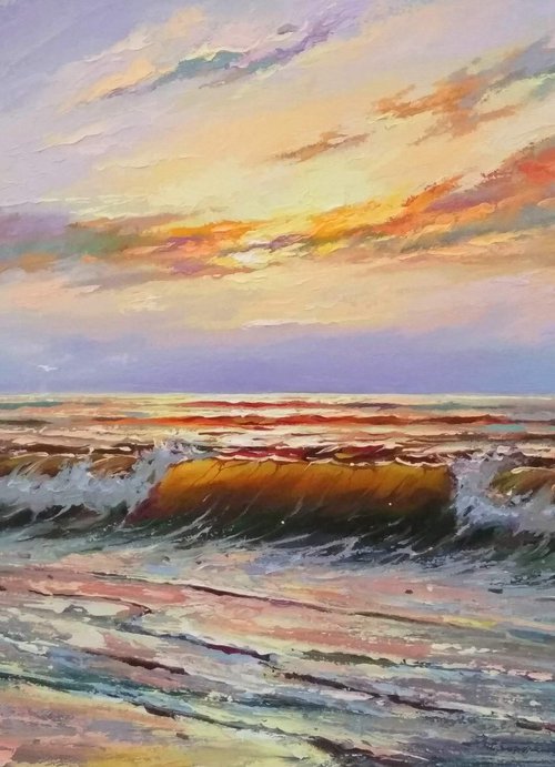 Morning seascape 04 by Andrej  Ostapchuk